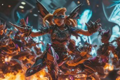 GEN下路组合厄斐琉斯九分钟速推一血塔，精准小龙控制与大龙团战奠定胜局